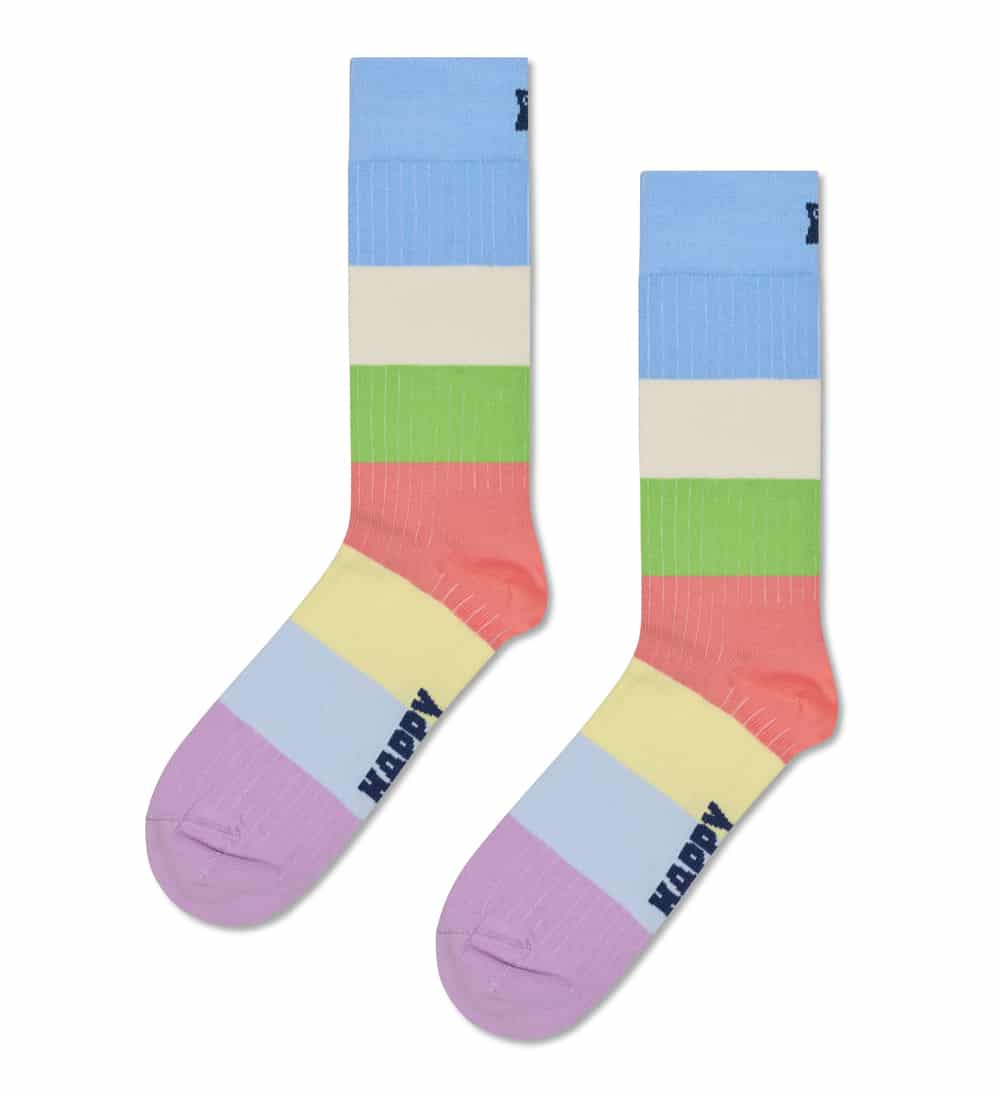 Happy Socks Chunky Stripe 1 Sock Socken in Mehrfarbig