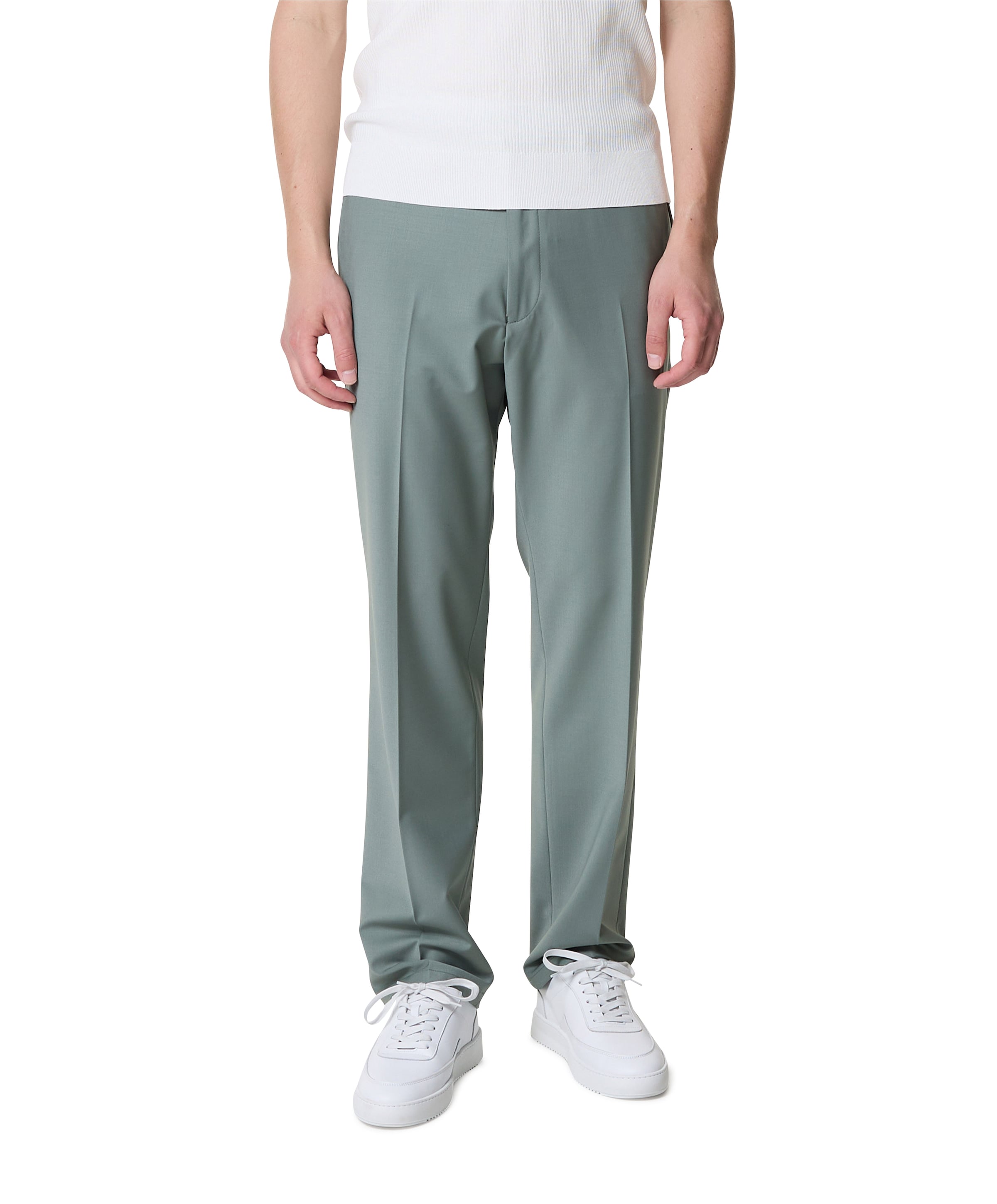 Drykorn Ajend RGLR SK heren pantalon groen