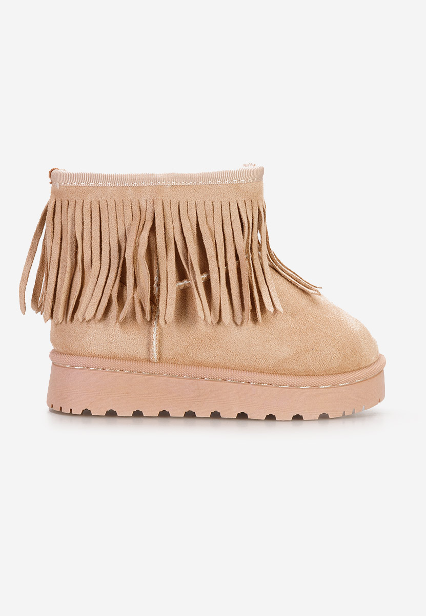 Bottes pour filles beige Yasmine B