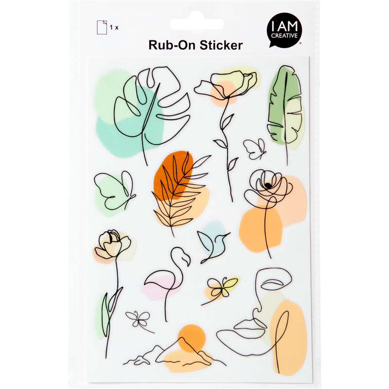 I AM CREATIVE Stickers, Illustration