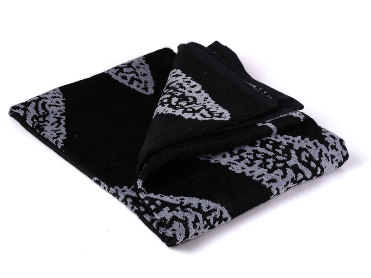PHLOX 90 x 160 cm strandlaken - star black