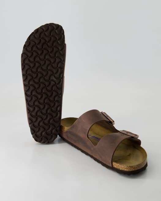 Birkenstock Arizona BS Pantoletten in Braun