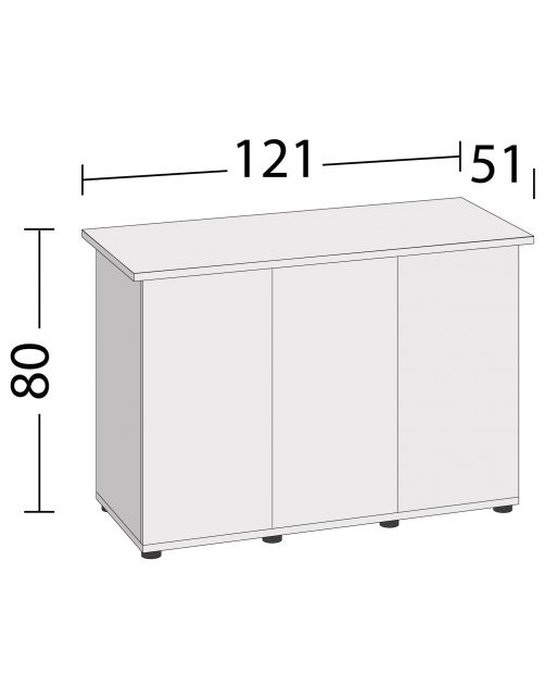Juwel Kast Rio 350 Sbx 121x51x80 cm - Aquariummeubel