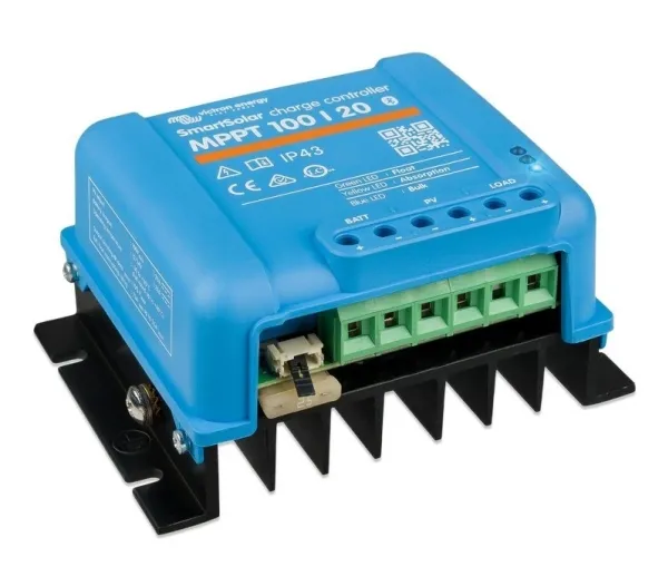 Victron Energy SmartSolar MPPT 100/20 (up to 48V) Retail Solcelle-opladningsregulator MPPT 48 V 20 A