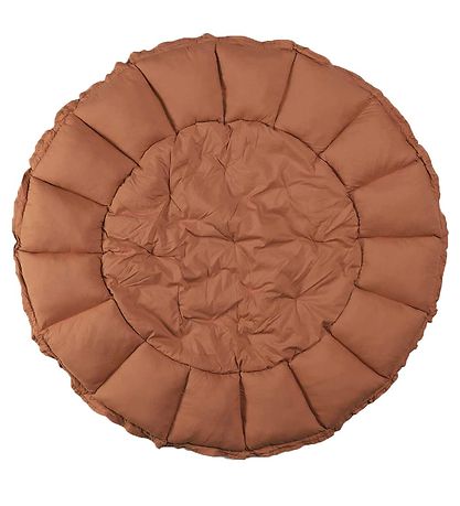 Play&Go Spielteppich - 3-I-1 - Ø130 cm - Gelbbraun Brown