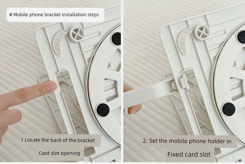 Yunikon - Opvouwbare plastic laptopstandaard / telefoonhouder / set (verschillende ontwerpen)