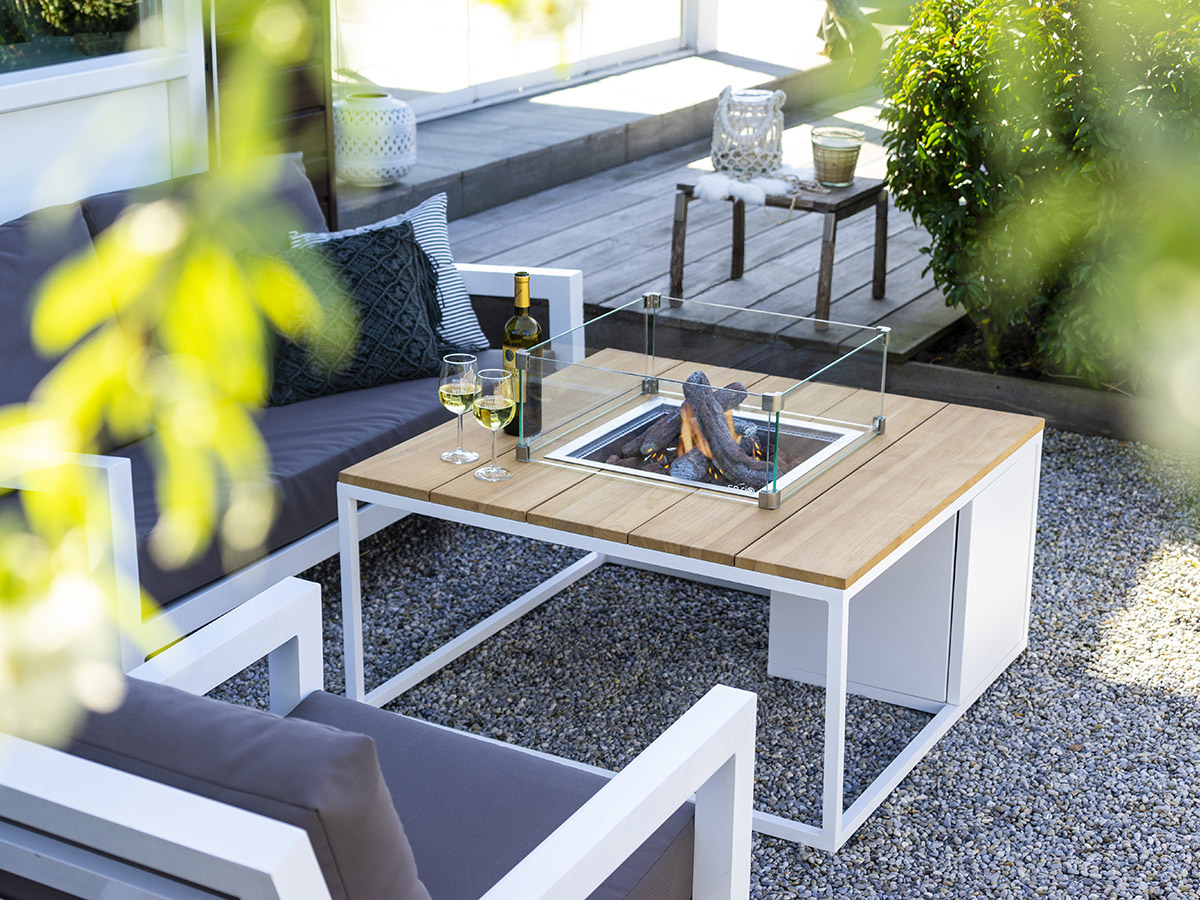 Cosi Fires Cosiloft 100 vuurtafel - White / Grey