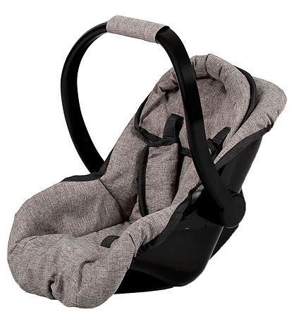 MaMaMeMo Autositz für Puppe - Grau