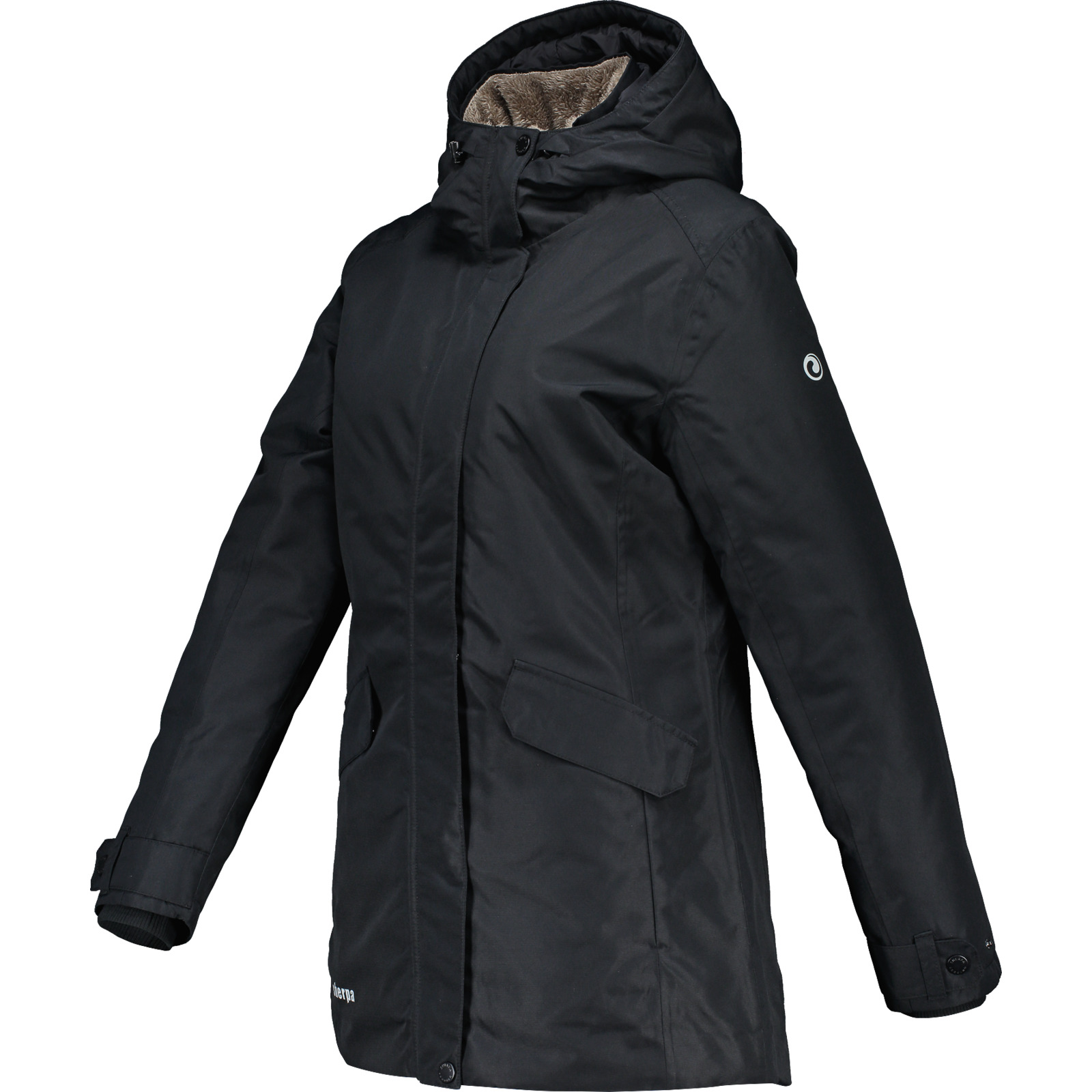 Sherpa Damen-Jacke Seti S, schwarz