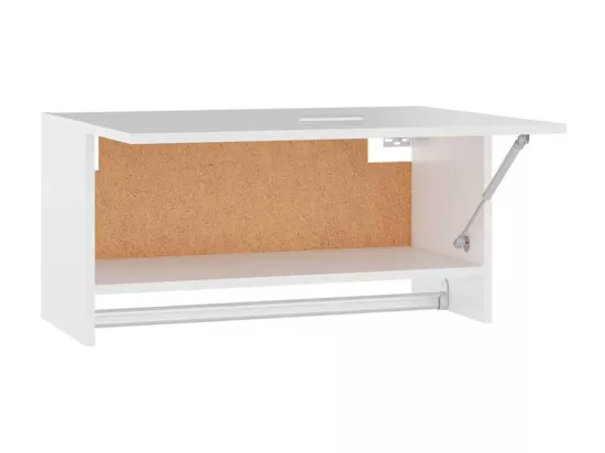 Porte manteau mural Blanc 70x32,5x35