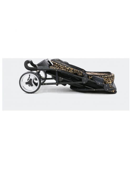 Innopet Honden Buggy Cheetah - Hondentrolley - 84x51x100 cm 7.1 kg Zwart Geel Bruin