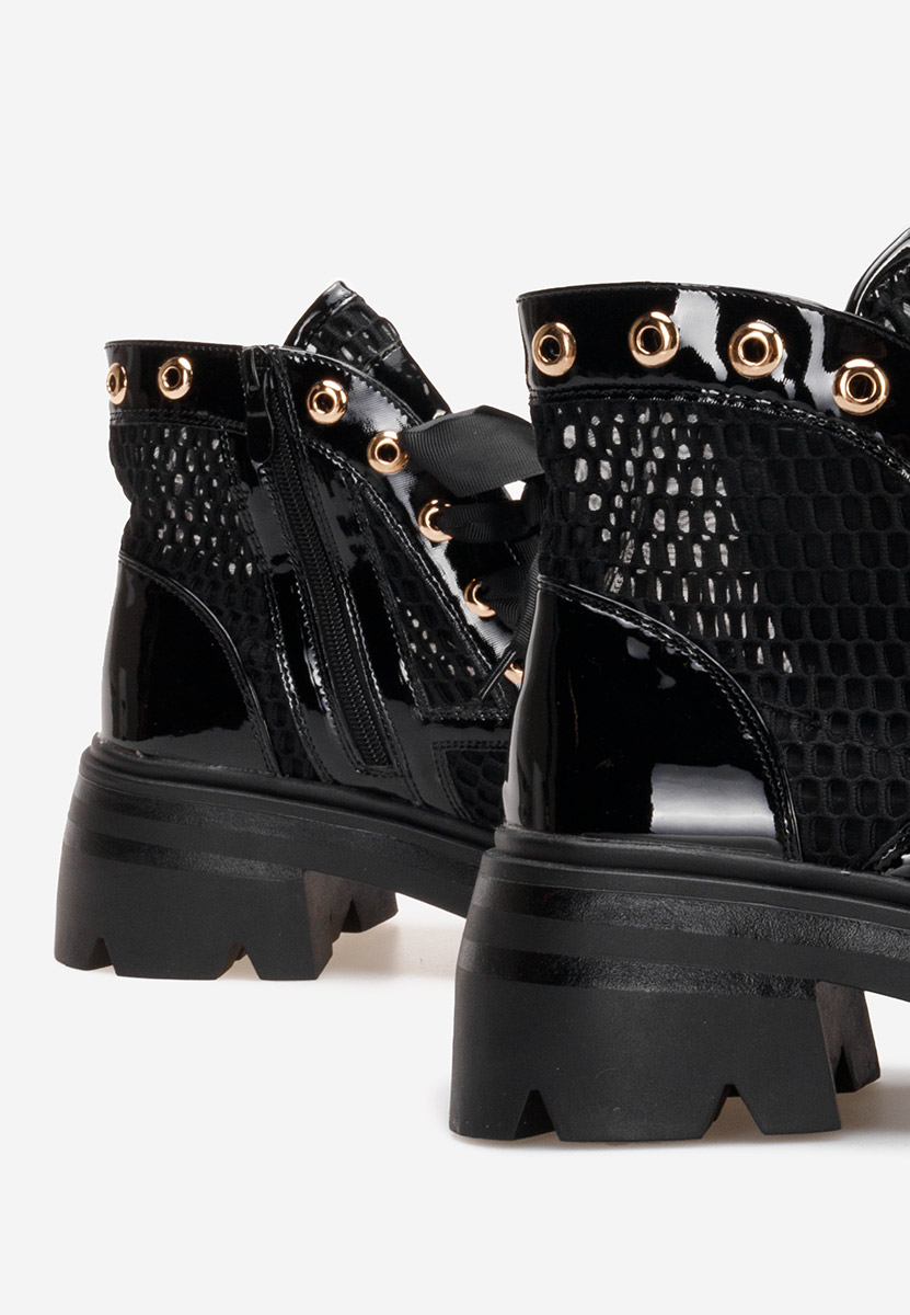 Boots femme noires Marcania V3