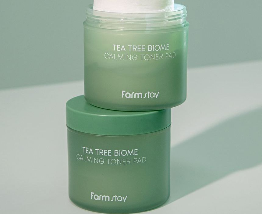 Farm Stay - Tea Tree Biome Kalmerende Toner Pad
