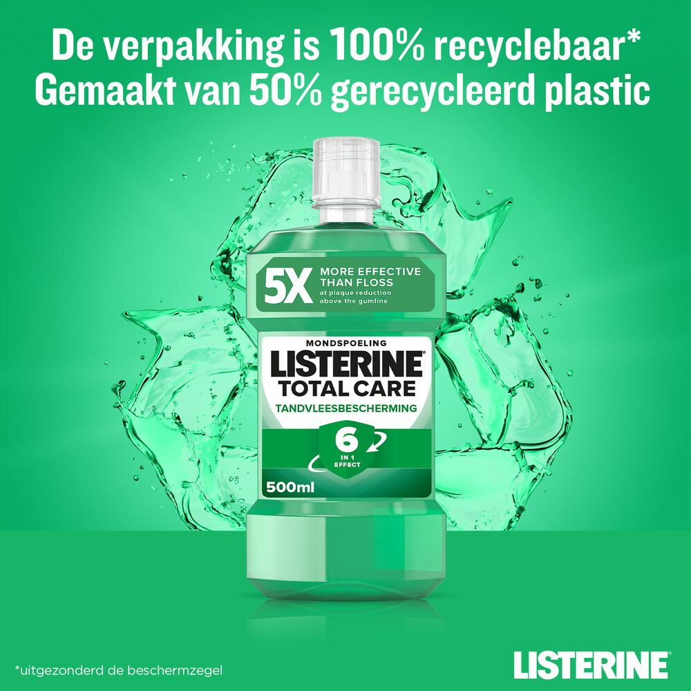 Listerine Mondwater Total Care Tandvleesbescherming500 ml