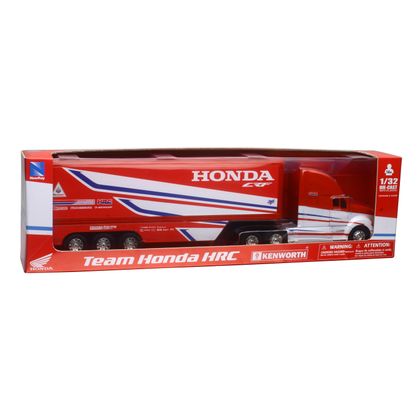 Miniature Newray Camion Team Honda HRC - Echelle 1/32° - Rouge / Noir