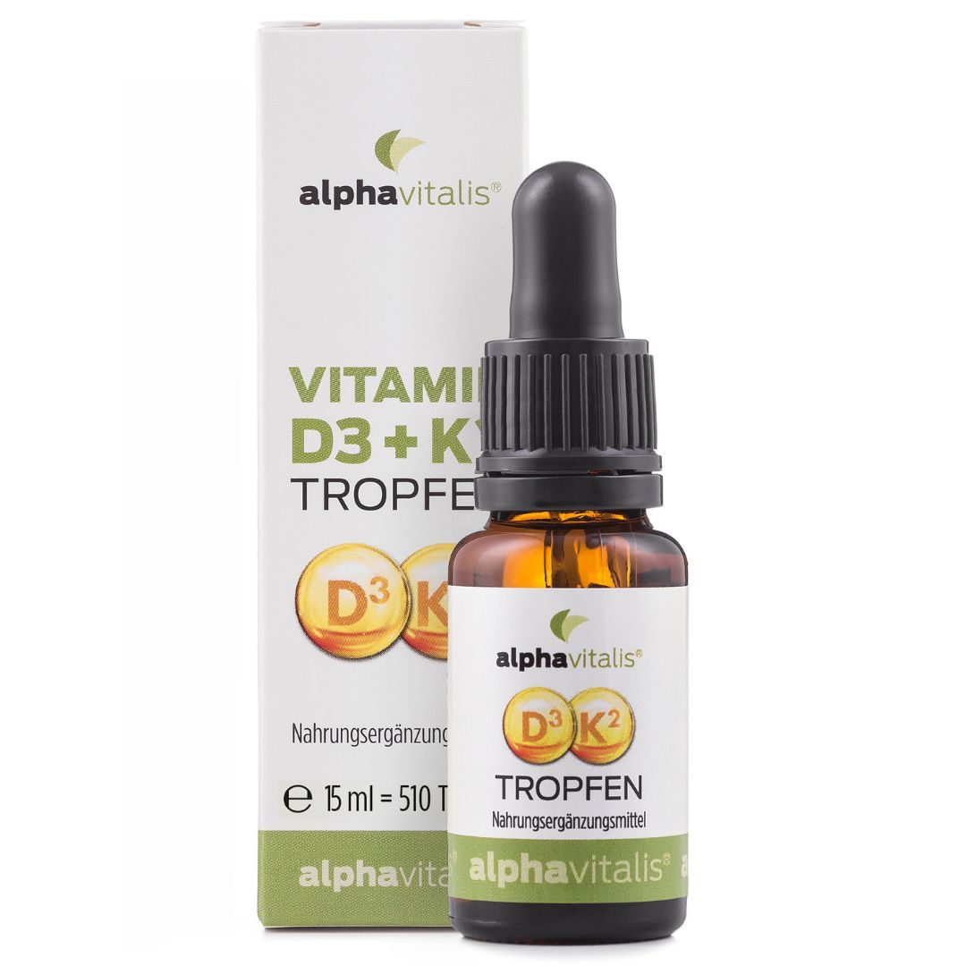 Alphavitalis® Vitamin D3 K2 Tropfen