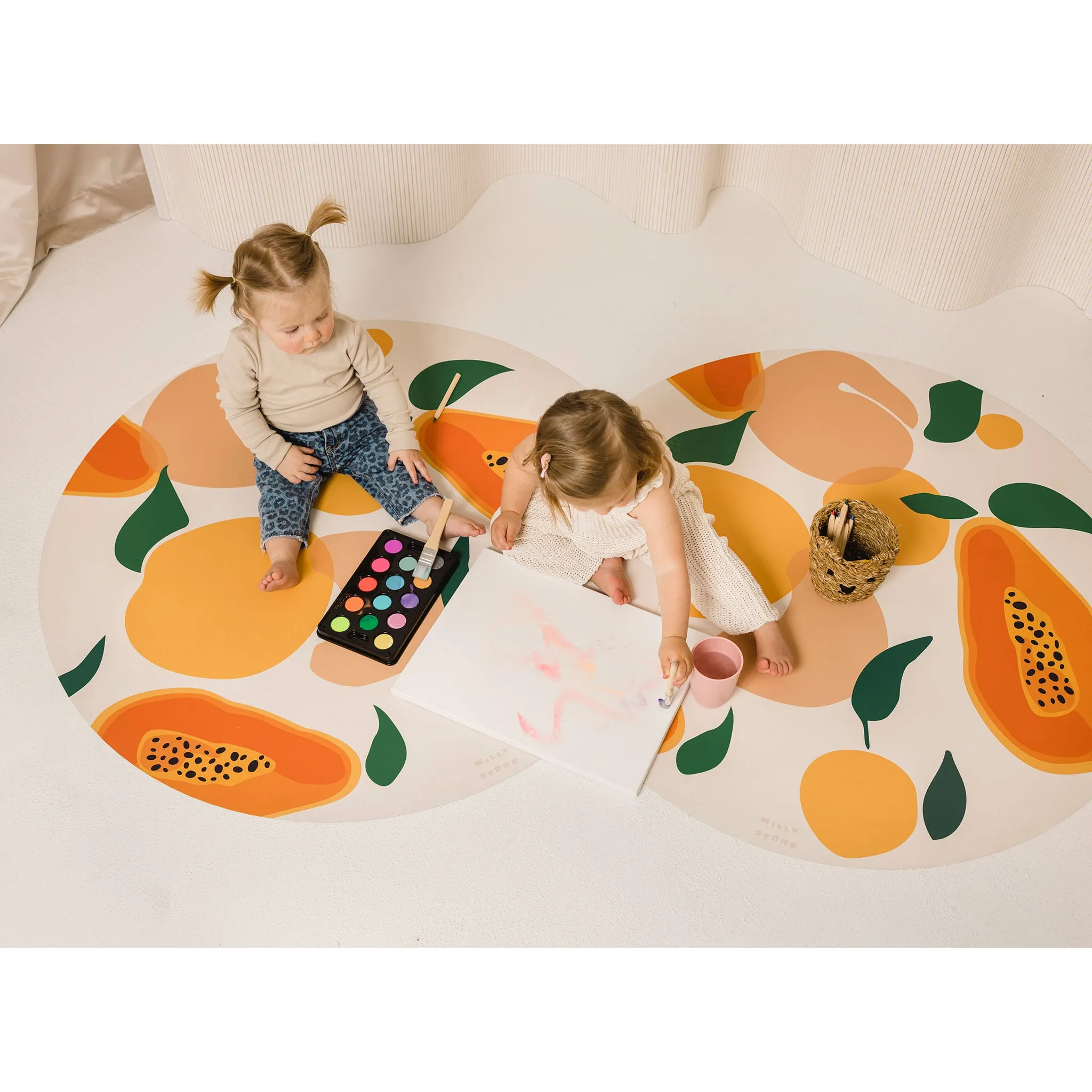 Milly Stone Tapis Catch All - Fruits