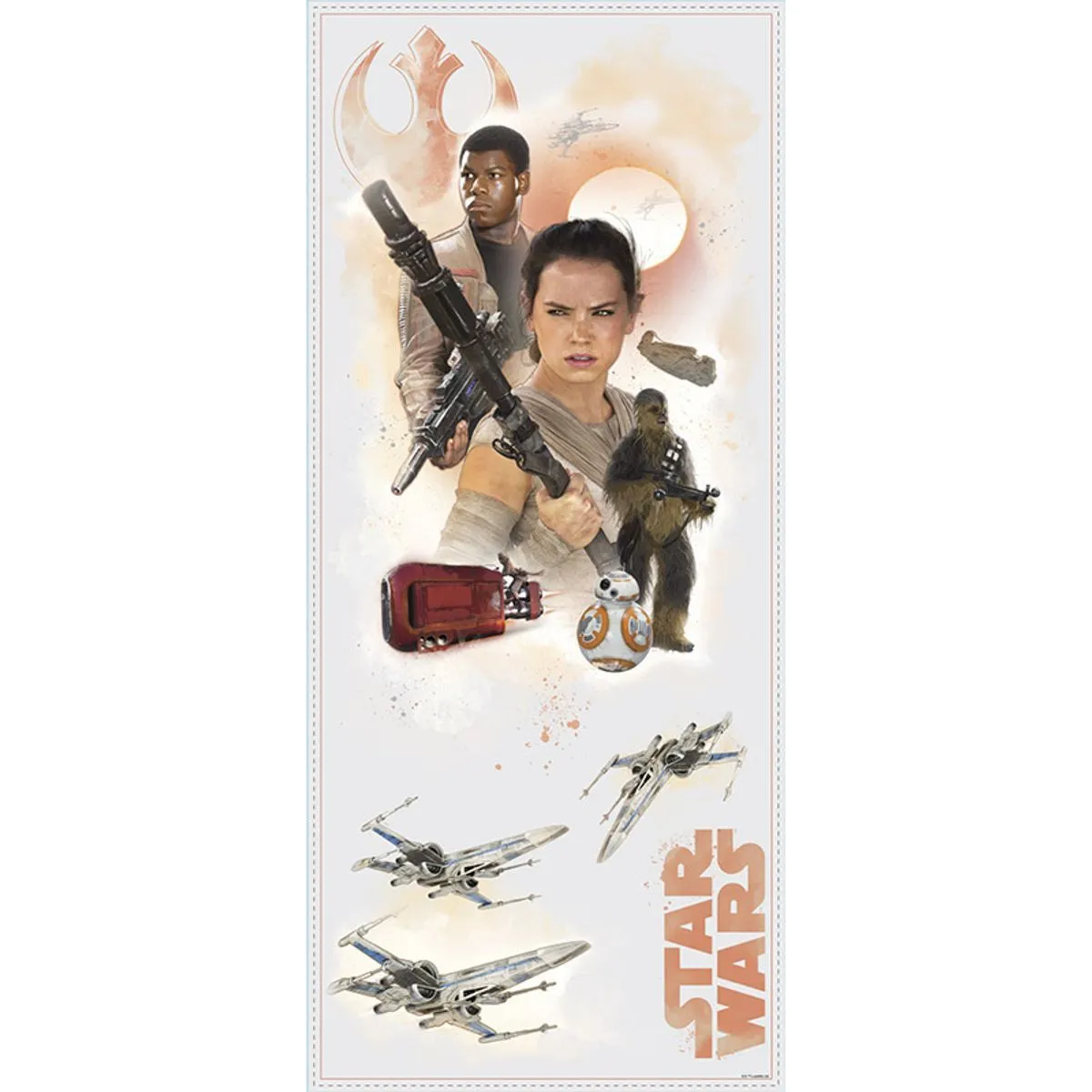 Thedecofactory Star Wars Ep VII Hero Burst
