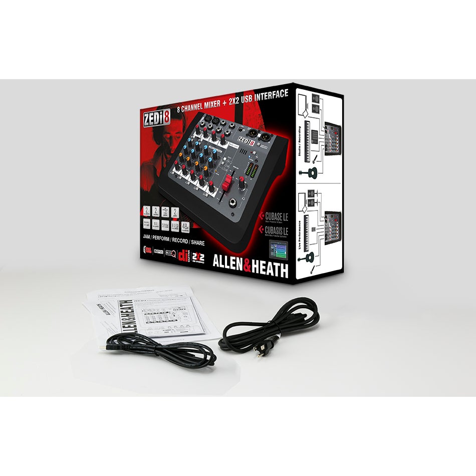 Allen & Heath ZEDi-8 analoge mixer