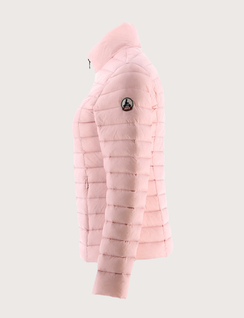 JOTT DOUDOUNE FEMME CHA ROSE PÊCHE