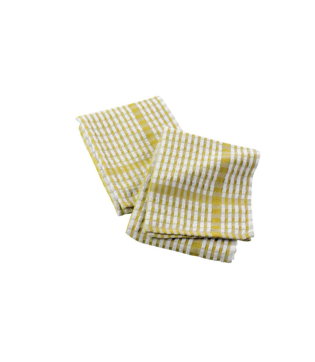 Lot de 2 Torchons de Cuisine Mineo 50x70cm Jaune