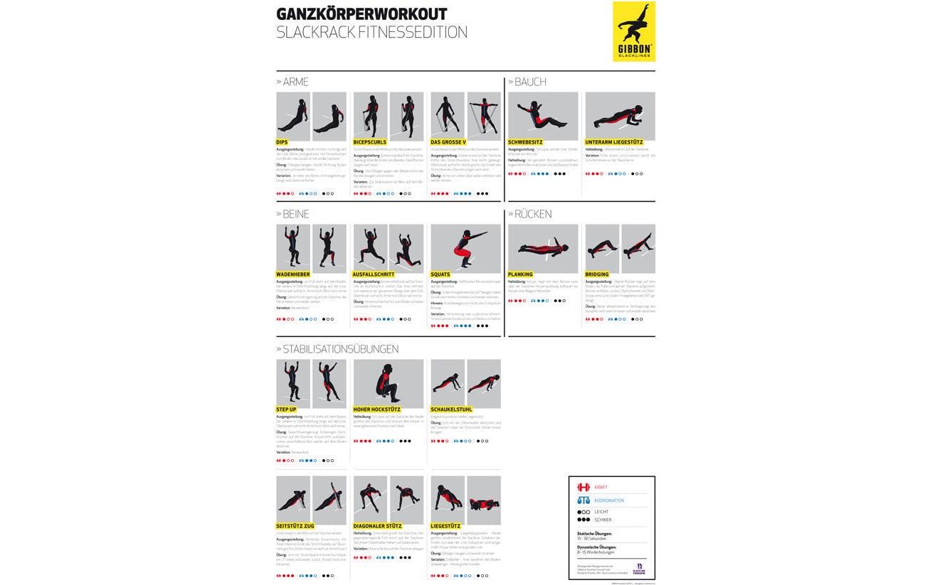 Slacklining Slackrack Fitness<br>Slackline-Zubehör