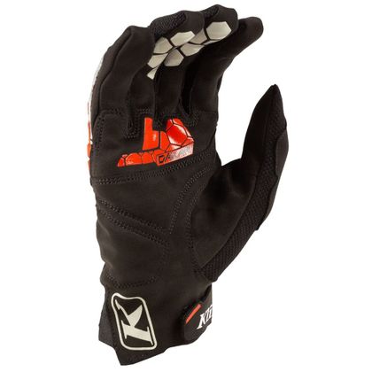 Gants cross KLIM DAKAR - REDROCK 2023 - Blanc / Rouge