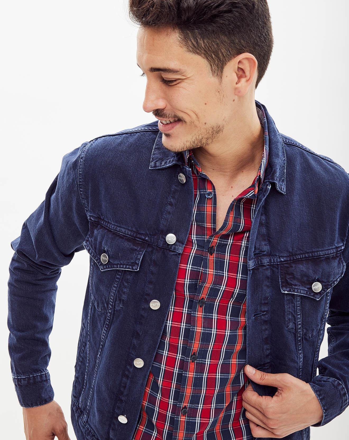 Pepe Jeans Veste en Jean courte bleue