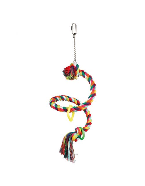 Trixie Touw-Zitstok - Vogelverblijven-Toebehoren - 50 cm Ø 21mm Ø21 Mm