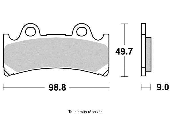 Sifam - Plaquettes de frein S1090N