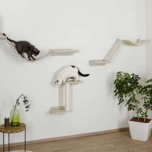 Arranhador de parede Monte Everest para gatos, bege