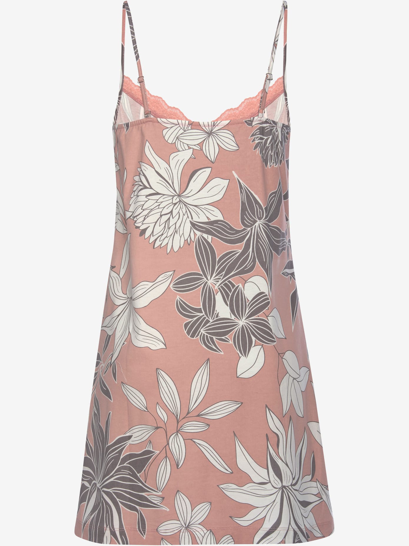 Déshabillé court à motif floral