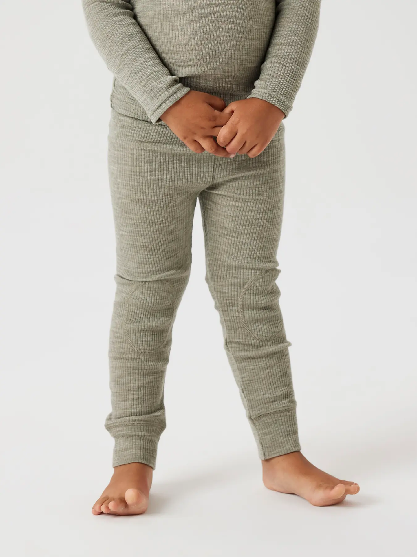 Wax Wool Rib Legging