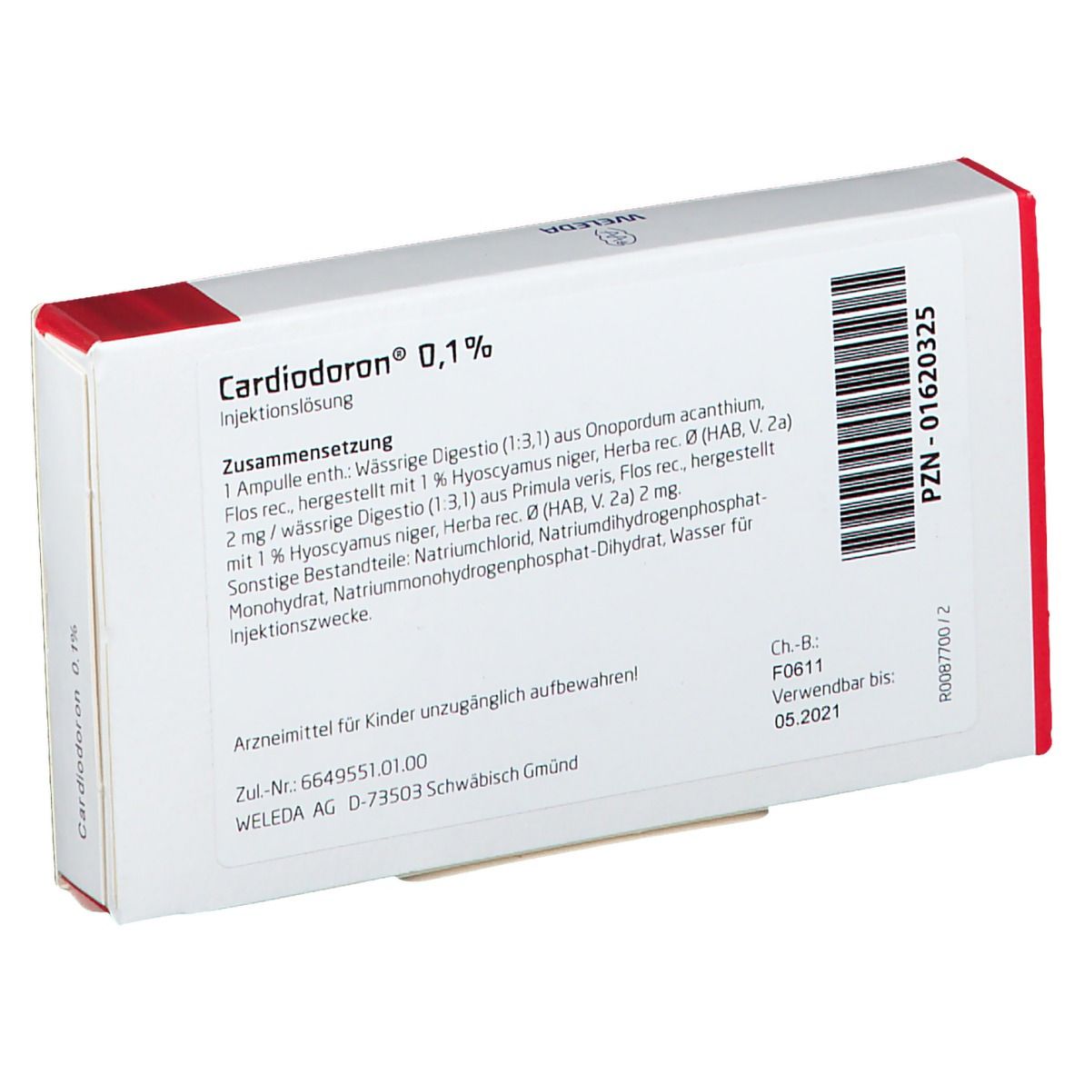 Cardiodoron 0,1 %