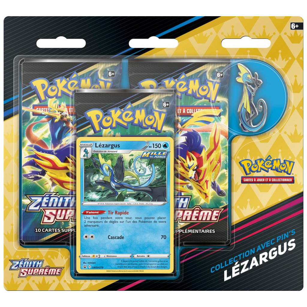 Pack 3 Boosters - EB12.5 Zénith Suprême - Lézargus