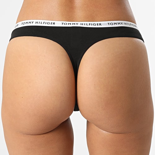 Lot De 3 Strings Femme 2829 Noir