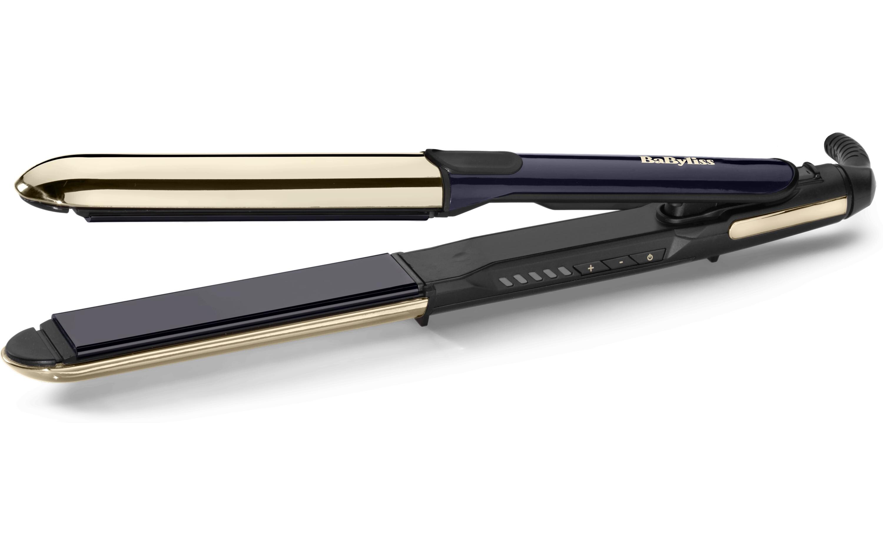 Haarglätter Black Onyx Schwarz<br>Glätteisen für die Haare