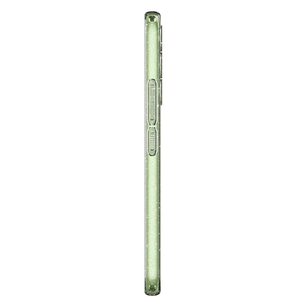 Samsung Galaxy A54 5G Liquid Crystal Glitter Case Gummi Hülle (ACS05890) - Transparent