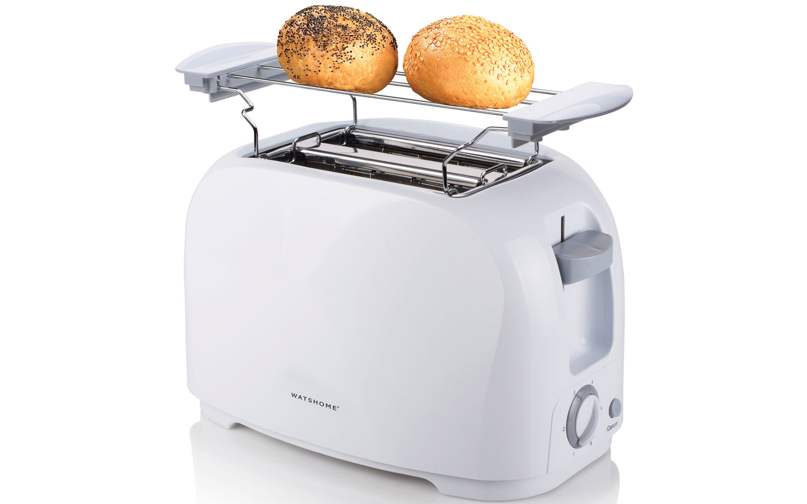 Tristar BR-1025 Toaster mit Brötchenaufsatz Schwarz 800 W