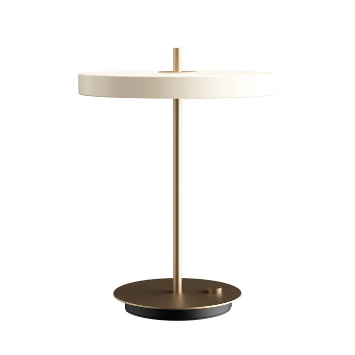 Umage - Asteria LED-Tischleuchte, Ø 31 x H 41,5 cm, pearl