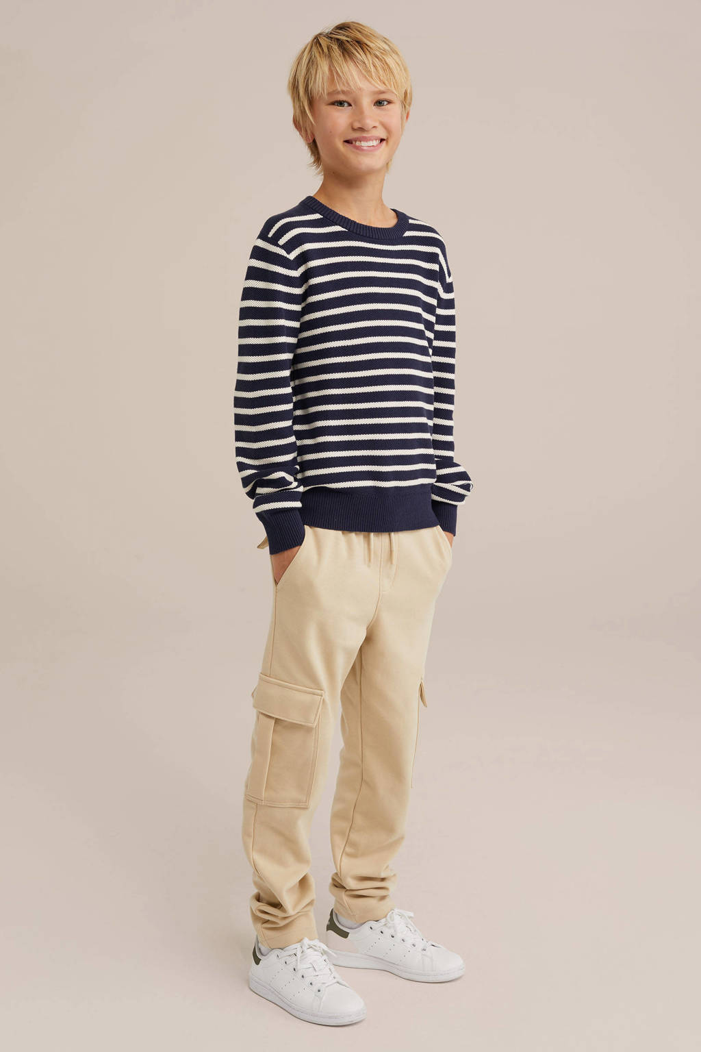 WE Fashion slim casual broek