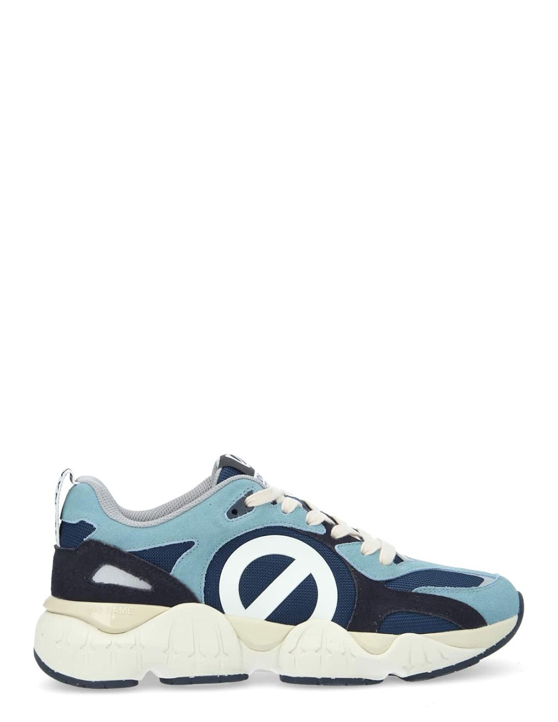 no name Baskets de ville Homme Krazee Runner M Bleu Daim