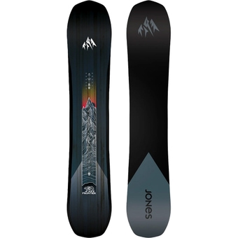 Jones Snowboards Frontier Wide 24/25 Snowboard Black Herren
