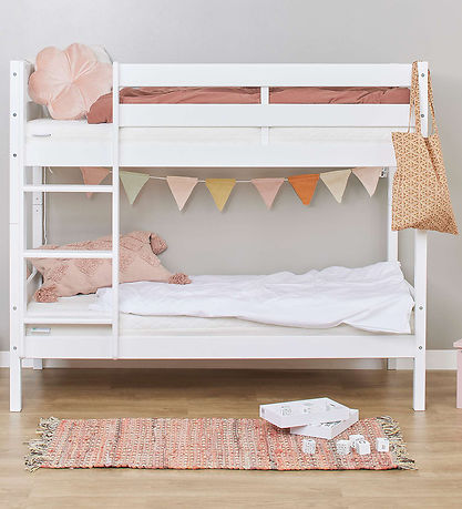 Hoppekids K?jeseng - ECO Comfort - 70x160 cm - Hvid