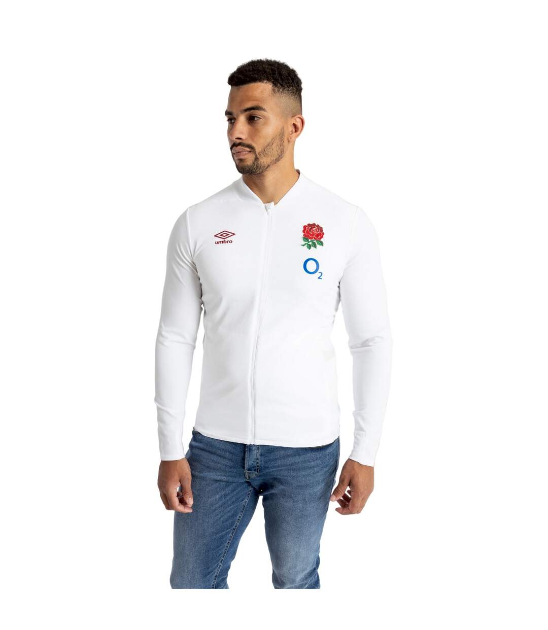 Umbro - Veste anthem 23/24 - Homme (Blanc / Blanc cassé) - UTUO1614
