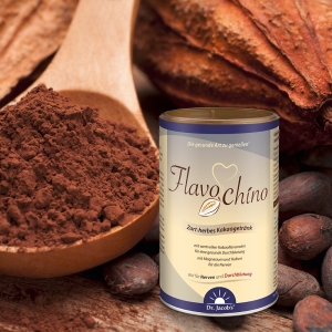 DR. JACOB'S Flavochino Getränkepulver Kakao Dose, 450 g