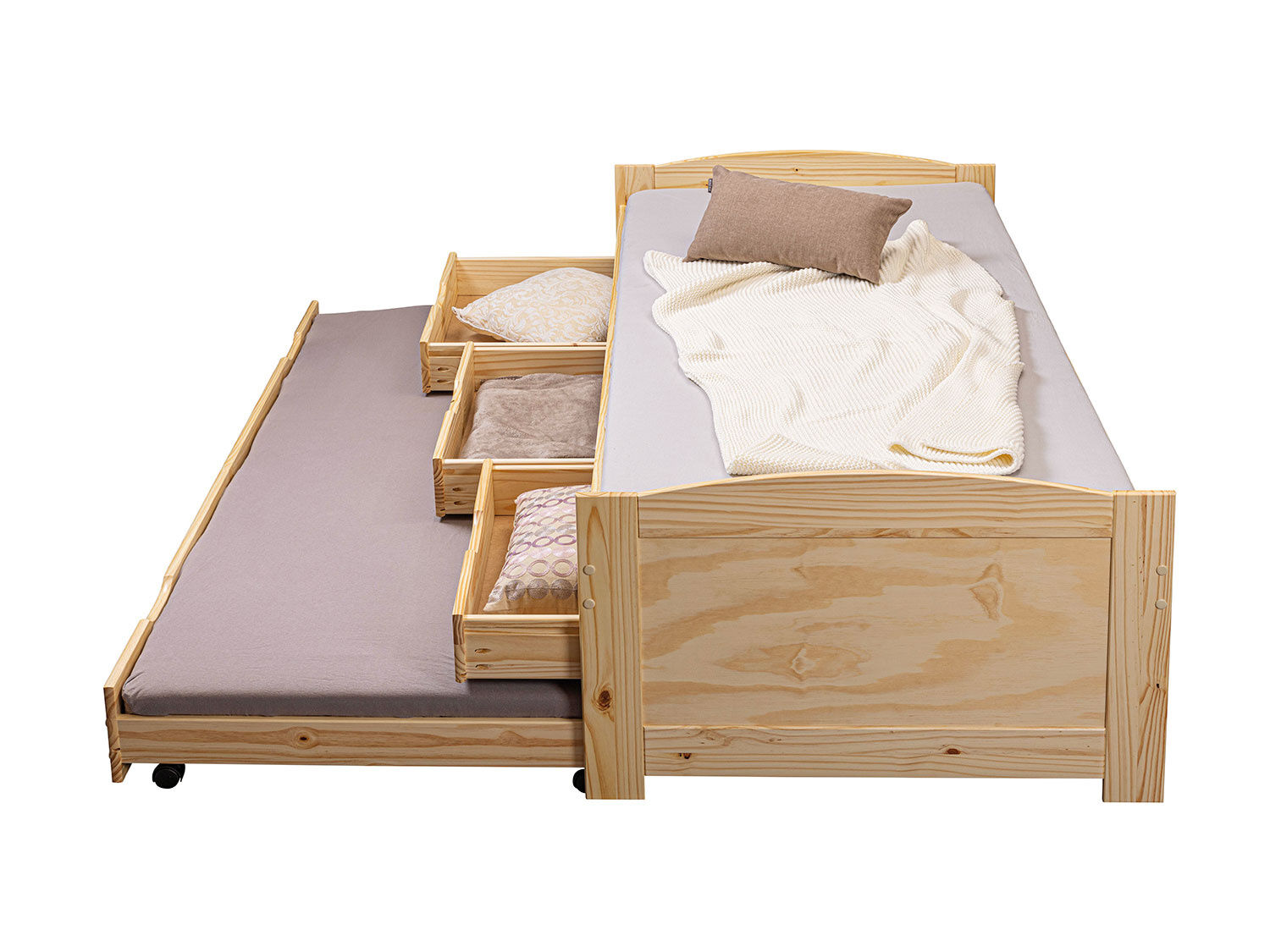 Funktionsbett ULLA mit Zusatzbett