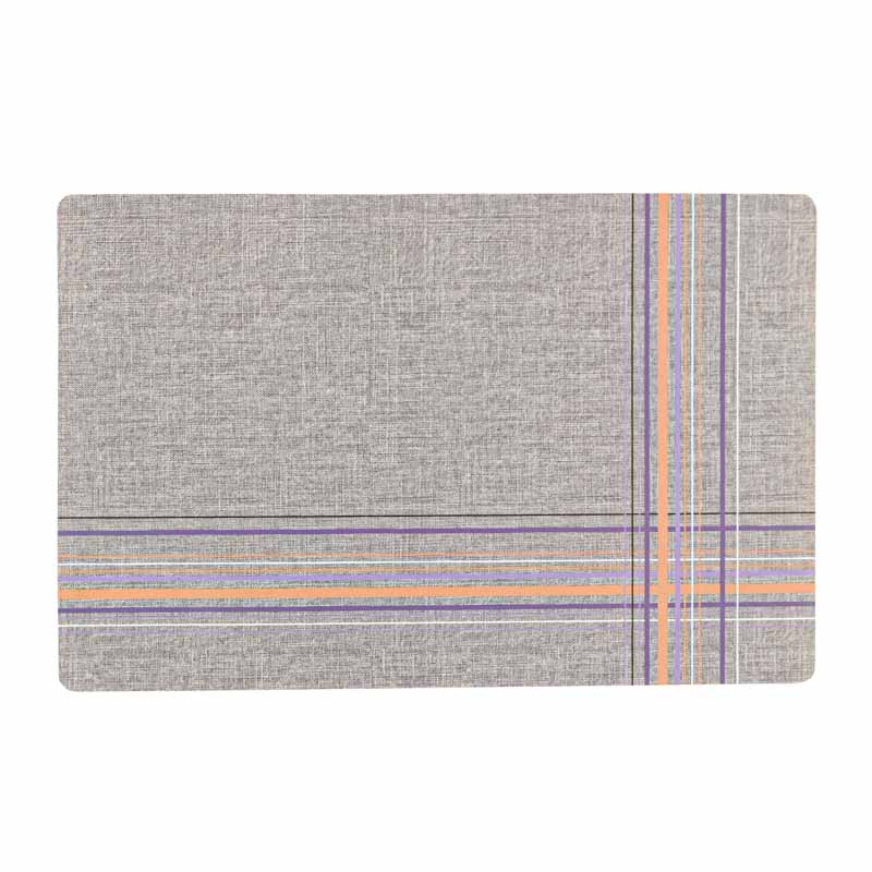 Set de table 'Aileen' jaune et violet