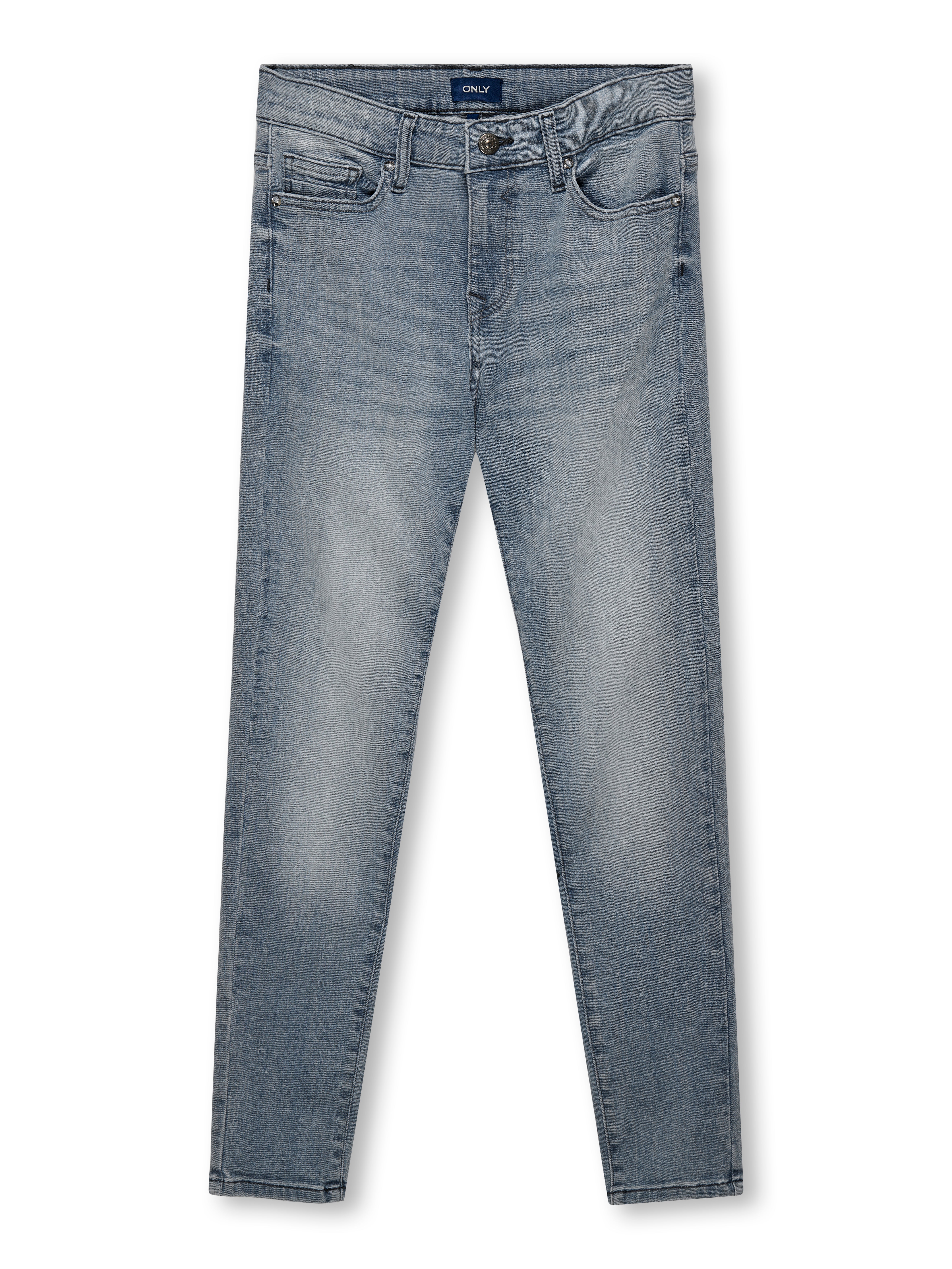 KOBDRAPER Skinny Fit Jeans Light Grey Denim