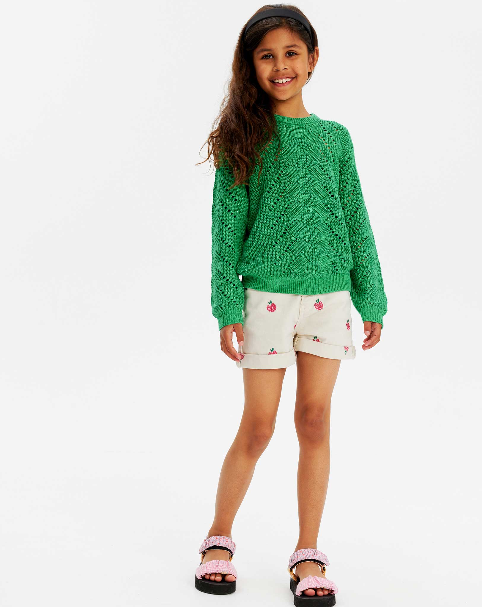 Jeans-Shorts JUANA in oatmeal